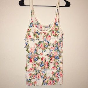 Floral tank top